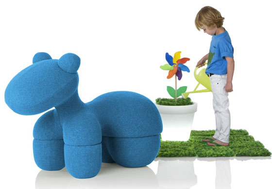replica of pony chair by eero aarnio giddy up bellissima kids