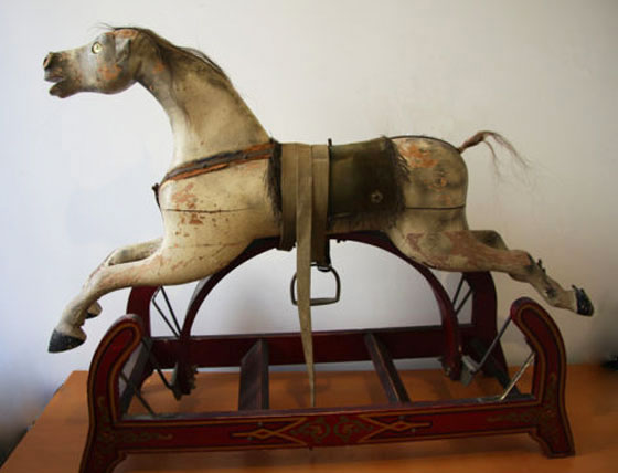 Vintage Rocking Horses And Toys Bellissima Kids Another Great Collector S Item 19th Century Converse Rocking Horse