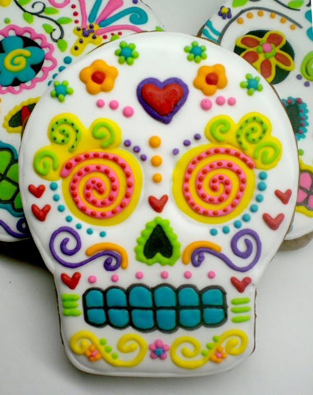 Cinco De Mayo Decor Skull Cookies Lisa Stoner E Events Design