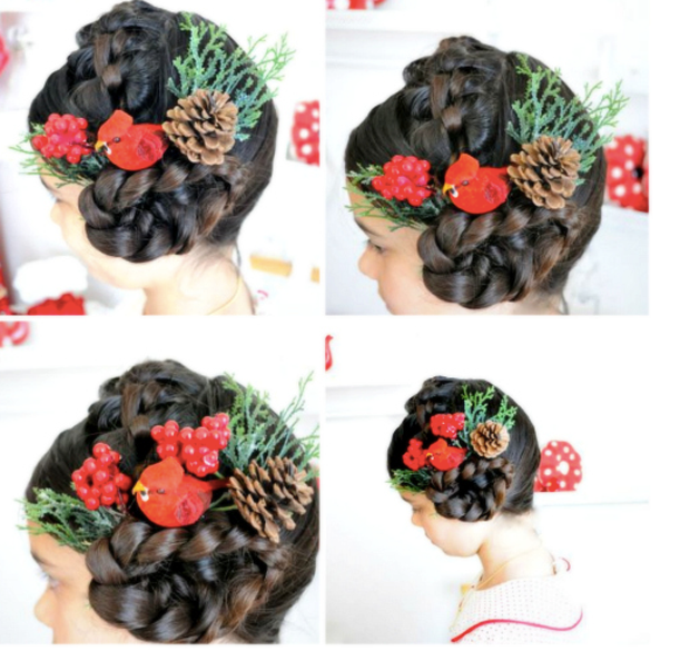 5 Totally Gorgeous Holiday Hairstyles For Little Girls